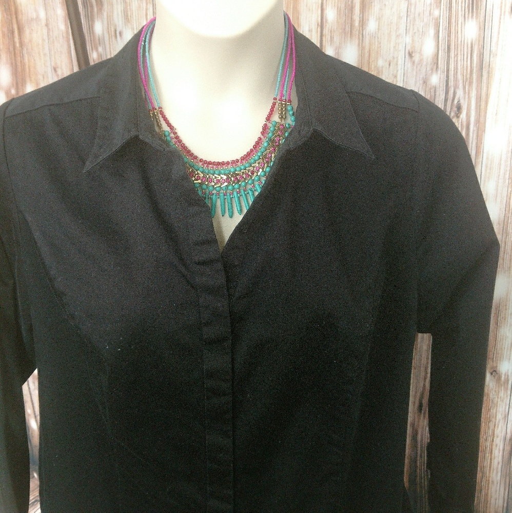 !!!3 for $25!!! 20W Lane Bryant Blouse, Black